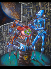 emek x: old school, robot tattoos
