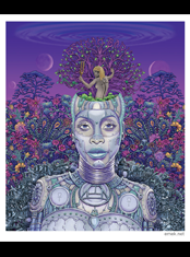 emek x: erykah badu artprint from album cover