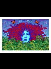 emek x: erykah badu artprint from kiehl's lotion label
