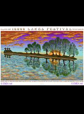 emek x: 10,000 lakes festival "island guitar"