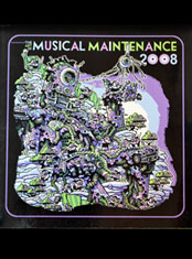 Art of Musical Maintenance 2008 artists from show in collectors book. Rock art show at the goodfoot lounge in portland, or. curator jason brown of po'boy art + framing poboyart.com