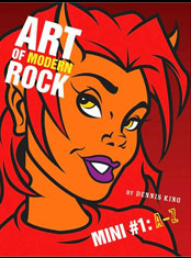 Art of Modern Rock" MINI #1 by Dennis King with works by Emek